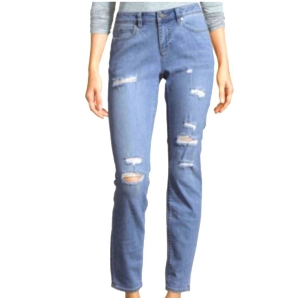 Two by Vince Camuto Distressed Skinny Jeans Waist 30 Size 10